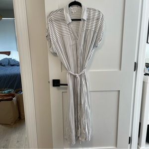Striped Dress with Pockets
